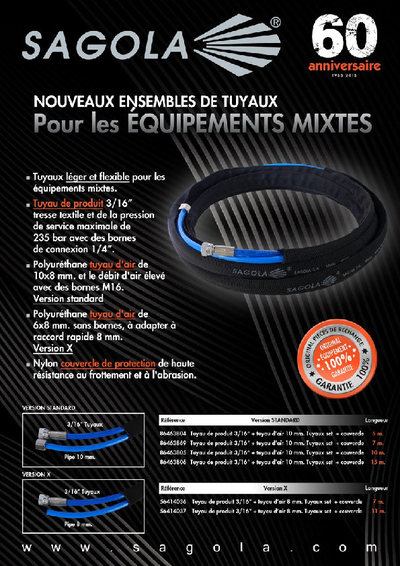 Ensembles de tuyaux