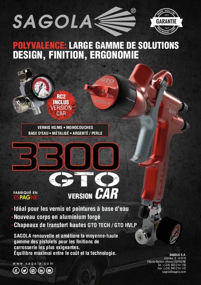 Pistolet 3300 GTO CAR