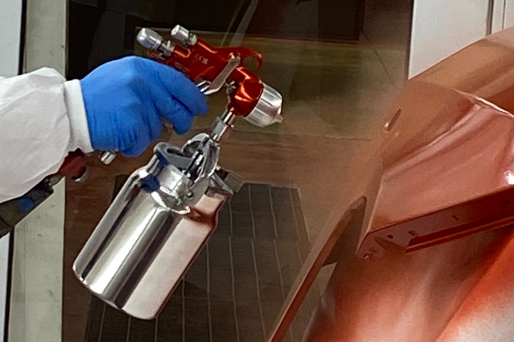 We present at cesvi our range of industrial painting and inspection equipment