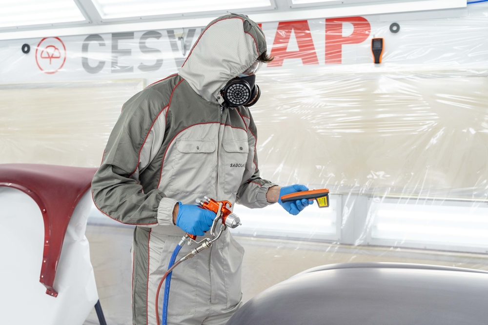 We present at cesvi our range of industrial painting and inspection equipment