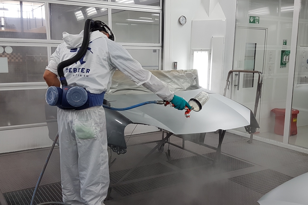 Painting tests at Valspar Automotive