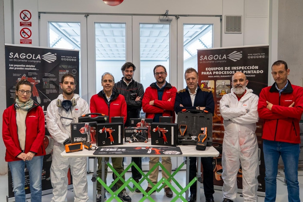 Sagola showcases its 2026 spray-gun innovations and process control solutions at CESVIMAP