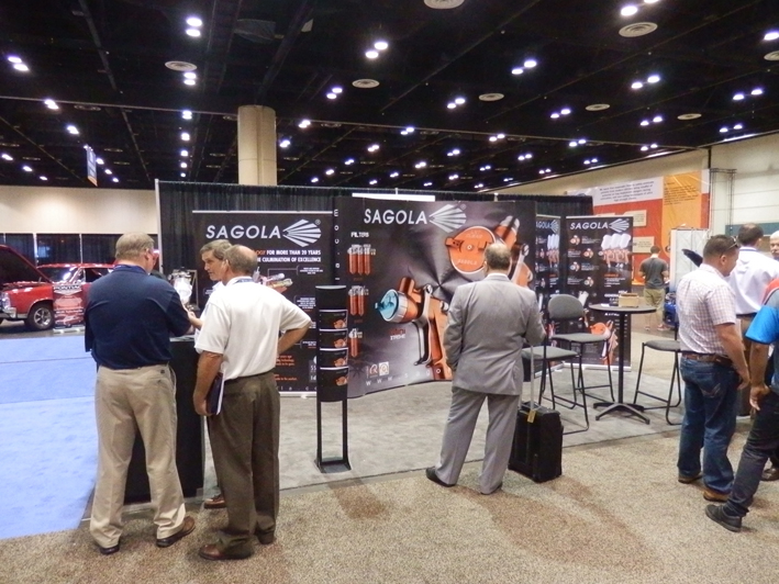 NACE 2011: SAGOLA presented its new products for the bodyshop sector in ORLANDO (USA)