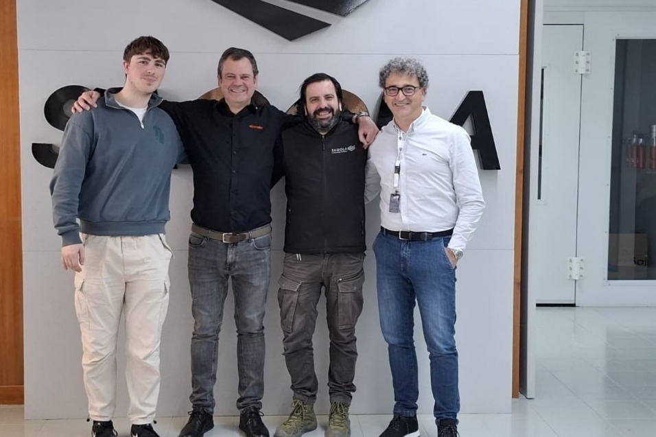 Sagola recibe la visita de F.P.A., distribuidor oficial de la gama Industrial en Italia