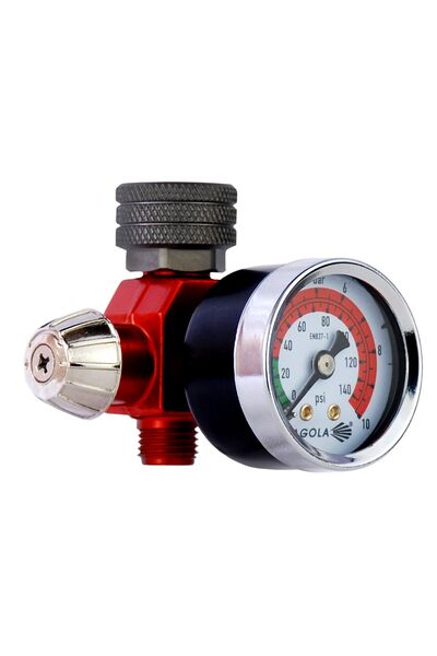 Régulateur de débit avec manomètre RC1