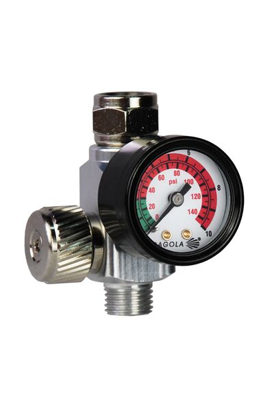 Régulateur de débit avec manomètre RC2