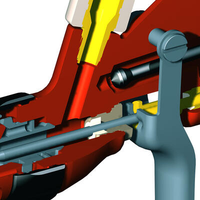 Paint packing gland