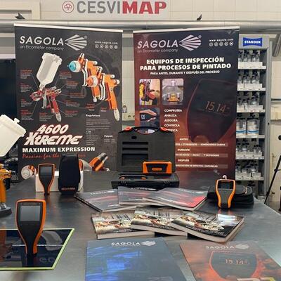 Sagola presenta los avanzados dispositivos de medición Elcometer con conectividad Bluetooth en CESVIMAP