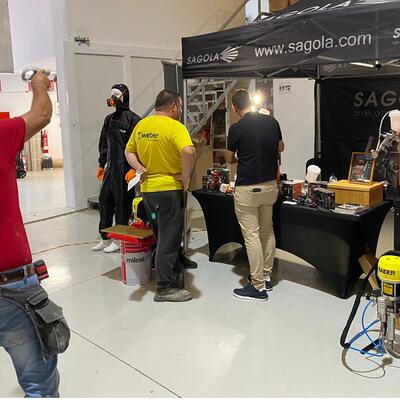 Sagola en acción: Una presencia destacada en ferias y eventos de la industria
