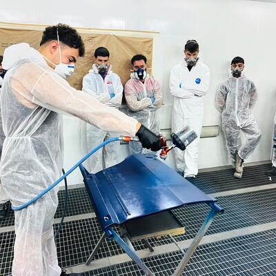 Sagola, en las aulas: formación práctica en Burgos y SagolaSPRAY™ en PFITech